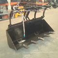 Usefull Garden Machine GB190 1.9m Width Grapple Bucket for Dq704A 70HP 4WD Tractor and Tz08d Front End Loader